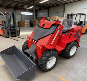 Mini chargeuse sur pneus à chenilles étroites, télécommande, moteur importé, pompe <span class=keywords><strong>Poclain</strong></span>, fournisseur de chargeuses sur pneus, directement de l'usine - Product Image 1