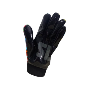 Guantes de portero personalizados multicolor vibrantes con silicona antideslizante y diseño de sublimación, que ofrecen un agarre superior - Product Image 4