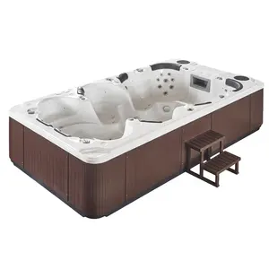 Nhà Máy Bán Buôn Spa & Whirlpools 10 Người Bồn Tắm Nước Nóng 4M Ngoài Trời Whirlpool