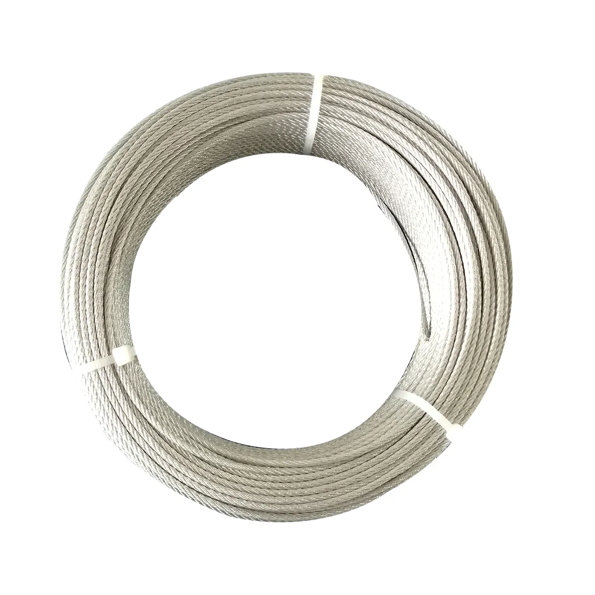 1/6 1/4 "5/16" 3/8 "7x 7/7 × 19 Galvanized Steel Wire RopeとStainless Steel Wire Rope
