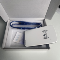 Lector/Escritor RFID UHF 860-960MHz ABS para Lectura/Escritura de Códigos de Etiquetas 100x/seg 0-30cm Gestión de Inventario Antirrobo para Tiendas Minoristas