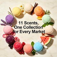 Coffret Cadeau de Bombes de Bain Effervescentes Artisanales, Parfumées, Biologiques, Véganes, Naturelles et de Luxe, en Gros, Personnalisables, Marque Privée
