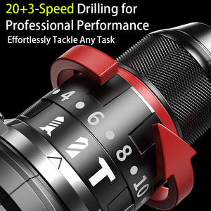 <span class=keywords><strong>Trapano</strong></span> Elettrico <span class=keywords><strong>a</strong></span> Batteria Brushless 21V <span class=keywords><strong>a</strong></span> Velocità Variabile 20N.m di Coppia Ricaricabile per Uso Edile e Domestico - Direttamente dalla Fabbrica - Product Image 6