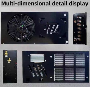 Climatisation 12V sous le tableau de bord, unité de chauffage et de refroidissement avec 4 sorties d'air pour voiture et camion - Product Image 2