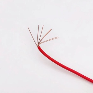 Fil de bâtiment à un noyau 1.5mm ² toronné 6491B H07Z-R LSZH 7x0.53mm vert jaune rouge bleu couleur câble cuivre - Product Image 4