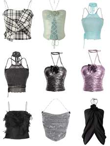 Débardeurs pour femmes en tissu tissé, écologiques, doux, confortables, longueur standard, tendance, personnalisables, vente en gros à prix abordable - Product Image 5