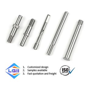 Servicio CNC de mecanizado de piezas de torneado médico de precisión personalizado LeGood para eje de acero inoxidable - Product Image 2