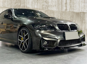 Pour E90 <span class=keywords><strong>2005</strong></span>-2013 328i à M4 Bodykit Pare-chocs Avant Bodykit <span class=keywords><strong>325d</strong></span> 330e Bodykit Mise À Niveau vers M3 M4 Capot Jupe Latérale Grille Body Kit - Product Image 5