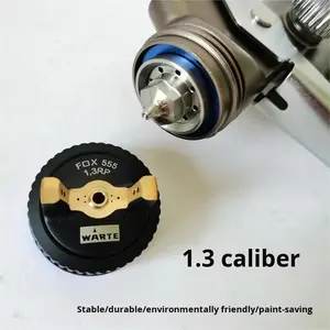 Pistola <span class=keywords><strong>a</strong></span> <span class=keywords><strong>Spruzzo</strong></span> Industriale Walther Fox555B Calibro 1.3 ad Alta Atomizzazione per Verniciatura Auto, Finitura, Olio e Vernice <span class=keywords><strong>a</strong></span> Base d'Acqua OEM - Product Image 3