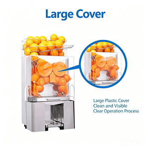Machine à <span class=keywords><strong>jus</strong></span> <span class=keywords><strong>de</strong></span> citron et d'orange commerciale, électrique, en acier inoxydable, <span class=keywords><strong>extracteur</strong></span> <span class=keywords><strong>de</strong></span> <span class=keywords><strong>jus</strong></span> d'agrumes pour les magasins <span class=keywords><strong>de</strong></span> boissons - Product Image 2