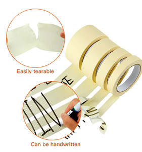 Băng keo giấy crep đa năng, dễ xé, keo cao su, dùng cho sơn, trang trí nội thất - Product Image 3
