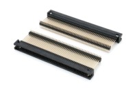 Connecteur DC3 à double rangée de broches droites, longueur personnalisée, pas de 1,27 mm, 2,0 mm, 2,54 mm, pour montage en surface (SMT), angle droit, type DIN