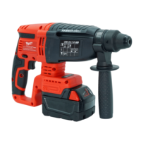 Marteau perforateur rotatif Milwaukee M18 SDS Plus, 3 fonctions, marteau perforateur électrique sans balais, outil électrique au lithium, unité nue sans batterie