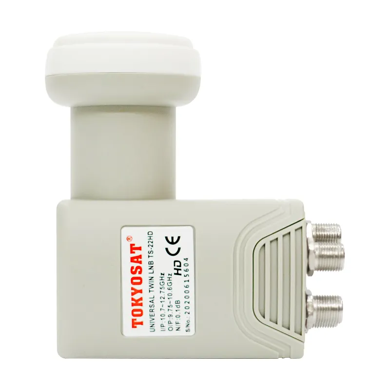 TS-44HD TOKYOSAT Vệ Tinh Kỹ Thuật Số MINI HD Quad LNB 4 Đầu Ra 0.1db LNB LNBF Thông Dụng Mới