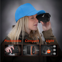 Lunette de chasse thermique portable avec vision nocturne infrarouge, écran AMOLED et enregistrement vidéo en temps réel pour équipement de plein air