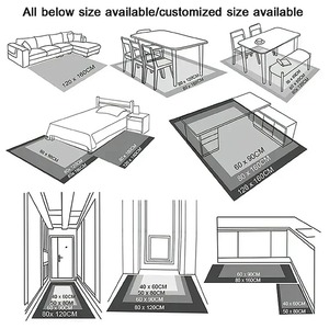 Alfombra Personalizada con Foto, Alfombra con Logotipo, Alfombra Suave Lavable Antideslizante para Sala de Estar, <span class=keywords><strong>Alfombras</strong></span> para Sofá, Dropshipping, Alfombra Personalizada - Product Image 3