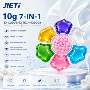 JIETI <b>Detergent</b> Pods Floral Fruity Fragrance Long Lasting Automatic Machine Wash 70+ Active Substance - Product Image 4