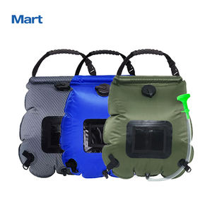 Sac de <span class=keywords><strong>douche</strong></span> de camping en plein air Mart Réservoir de stockage d'eau 20L Sac de <span class=keywords><strong>douche</strong></span> portable à chaleur automatique - Product Image 5