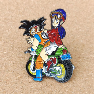 En gros Dragon Son Goku Chichi DBZ <span class=keywords><strong>Super</strong></span> <span class=keywords><strong>Saiyan</strong></span> Enfants Japonais Recueillir Décoration Anime Alliage Badge Broche Pin - Product Image 5
