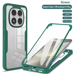 Lichicase เคสป้องกันสองชั้นป้องกันลายนิ้วมือ TPU + PC ฝาครอบโทรศัพท์สำหรับ Redmi <span class=keywords><strong>A7</strong></span> Pro M8 Pro เคสใส - Product Image 5