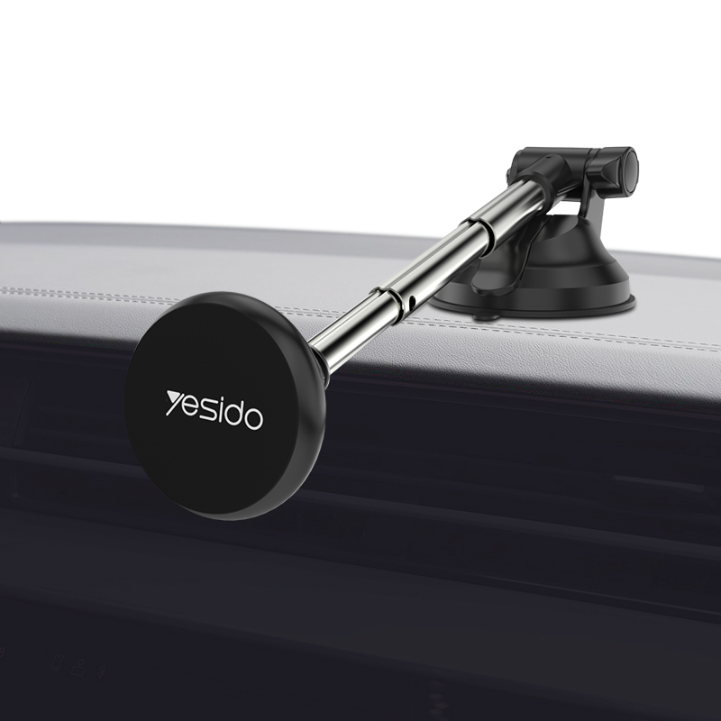 Регулируемое по длине телескопическое крепление для автомобильного планшета на лобовое стекло 6 шт. Магнитный магнитный держатель для мобильного телефона для автомобиля