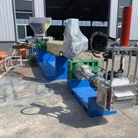 Granulateur de recyclage plastique électrique à vis simple Zhongtuo pour LDPE/EVA/PRR/HDPE/PC avec moteur et roulement à commande PLC