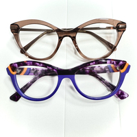 Liquidation de stock mixte : Montures de lunettes carrées en acétate à monture complète, tendance, livraison rapide, vente chaude, unisexe, haute qualité
