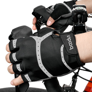 Half-Finger Cycling <b>Gloves</b> Breathable Non-Slip Lightweight Wear-Resistant Microfiber For Outdoor Training Adult Unisex - Product Image 2