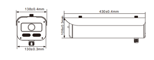 <span class=keywords><strong>กล้อง</strong></span>วงจรปิดรักษาความปลอดภัย HD 4MP สำหรับภายนอกอาคาร พร้อมระบบมองเห็นในเวลากลางคืน ตรวจจับประเภทยานพาหนะ จดจำป้ายทะเบียนรถยนต์ ความเร็วสูง รองรับระบบ LPR และ ANPR - Product Image 6