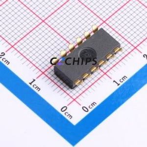 DSIC06TSGER DIP Switch SMD-12P,6x15mm Switch Single Pole Single Throw 6 2.54mm 25mA - Product Image 2