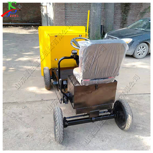 Bouw Dump <span class=keywords><strong>Truck</strong></span> Feed Mest Removal Vrachtwagens In Boerderijen Vier-Wiel Elektrische As Winkelwagen - Product Image 5