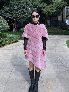Cappotto in pelliccia di <span class=keywords><strong>visone</strong></span> di lusso invernale da <span class=keywords><strong>donna</strong></span> 2023 cappotti in vera pelliccia di <span class=keywords><strong>visone</strong></span> alla moda collezione in vera pelliccia da <span class=keywords><strong>donna</strong></span> - Product Image 2