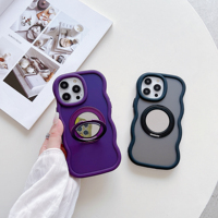 Fundas Magnéticas de TPU para Teléfono, con Carga Inalámbrica, Espejo Protector, para iPhone 17 Pro Max 16 15, Diseño Ondulado, Superventas