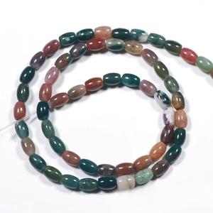 Mode 4*6mm perles de pierre naturelle créativité bijoux à bricoler soi-même Bracelet bracelets de cheville collier taille chaîne accessoires en gros - Product Image 5