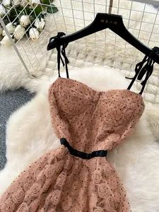 Robe Longue de Soirée <span class=keywords><strong>Haute</strong></span> <span class=keywords><strong>Couture</strong></span> Française 2025 de Luxe avec Appliques Florales, <span class=keywords><strong>Corset</strong></span> et Bretelles Fines - Product Image 4