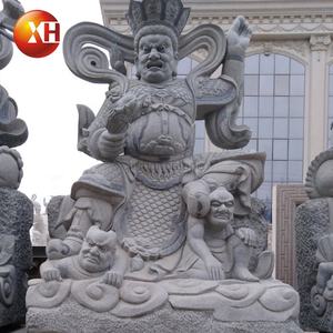 Puerta de entrada de templo chino, escultura de budismo al aire libre, tallado a mano, piedra de granito, grandes, cuatro Deva, Reyes, estatuas, Carvings, gran oferta - Product Image 4