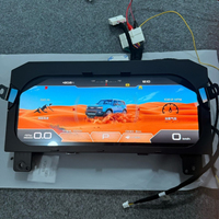 Panel de Instrumentos Modificado para el Interior del Automóvil, Tablero Central para Land Cruiser Prado LC150 FJ150 2010-2024