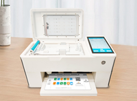 PFC-2100 2 en 1 7 pouces automatiquement Machine de découpe et de stratification de film Hydrogel pour écran de téléphone protégeant le coupe-film souple
