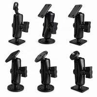 En gros Composants de support à boule en caoutchouc RAM de 1 pouce de taille B, Bras à douille en aluminium, Support à gravité, Utilisation multi-angle, Plaque de base en diamant