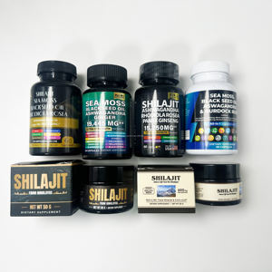 プライベートラベルShilajit純粋なヒマラヤ有機Shilajitタブレット丸薬Ashwagandha高麗人参イチョウBiloba Shilajitカプセル - Product Image 5