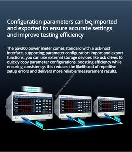 Medidor de Potencia Digital de Alta Precisión ZTMI de Tres Canales y 5.5khz con Frecuencia de Muestreo de <span class=keywords><strong>100ks</strong></span>/s PV300 - Product Image 6