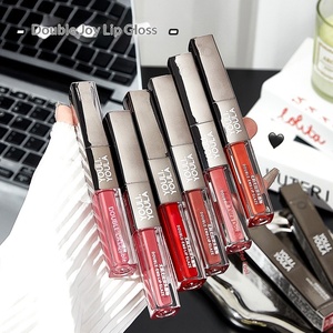Gloss à lèvres <span class=keywords><strong>double</strong></span> embout effet miroir velours mat et brillant, waterproof, longue tenue, hydratant, gloss à lèvres de haute qualité - Product Image 1