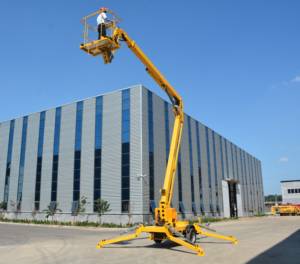 Plataforma Elevadora Autopropulsada Todoterreno, Elevador de Brazo Articulado, Elevador Telescópico Pequeño, Precio Bajo - Product Image 2