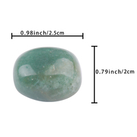 Ensemble de 7 pièces de gros chakra en pierre dégringolé ensemble de pierres de guérison de forme irrégulière pour la méditation