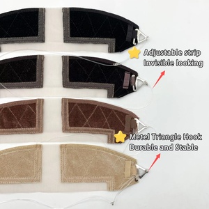 Dây và đàn hồi Tóc Giả Kẹp ban nhạc với Velcro an toàn thoải mái dễ dàng phong cách không bao giờ trượt không bao giờ trượt tóc giả của bạn ở lại hoàn hảo tất cả các ngày - Product Image 6