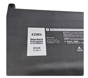 Batterie authentique <span class=keywords><strong>DJ1J0</strong></span> pour Dell Latitude 12 7000 7280 7480 0G74G E7280 E7380 E7480 11.1V 42WH batterie pour ordinateur portable - Product Image 3