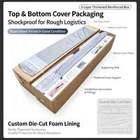 Couverture de benne de camion enroulable en aluminium, couverture rigide rétractable, anti-poussière, antivol, accessoire 4x4