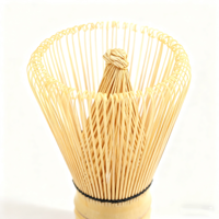 Fouet à matcha en bambou personnalisé avec logo, fouet traditionnel en bambou Chasen à 100 dents, fouet à matcha pour accessoires de café et de thé