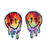 Nouveauté : Sachets en Mylar à Forme Irrégulière, Imprimés Personnalisés, Colorés, Holographiques, Anti-Odeur, pour Bonbons et Snacks