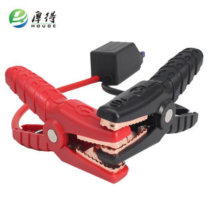 Câbles de démarrage robustes EC8 6 AWG en cuivre pur avec pinces intelligentes anti-inversion pour voiture, camion, SUV - Product Image 1